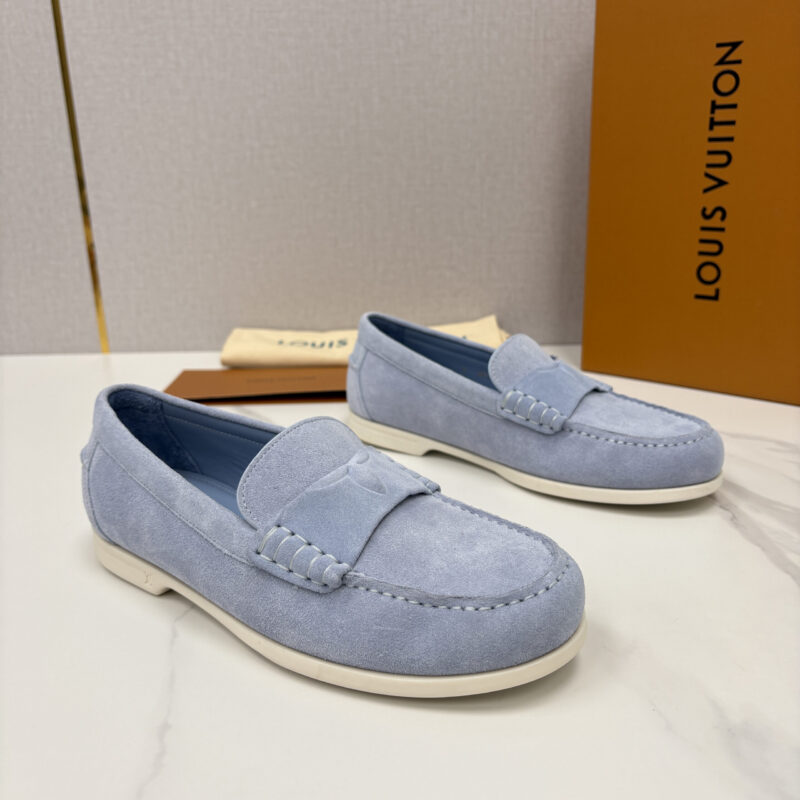 LV  新品男士休闲乐福鞋