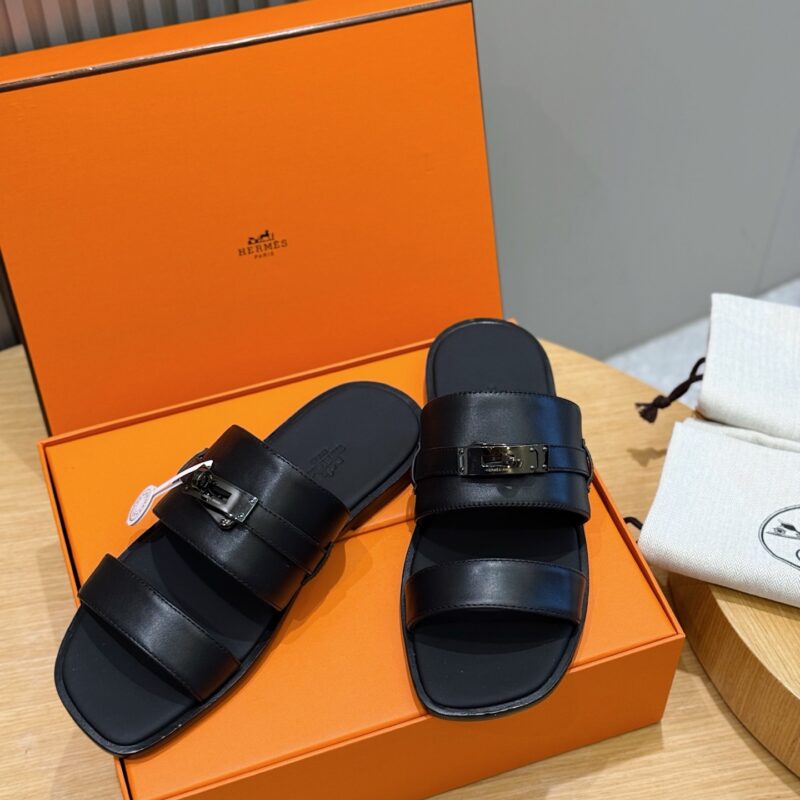 HERMES 经典男拖鞋