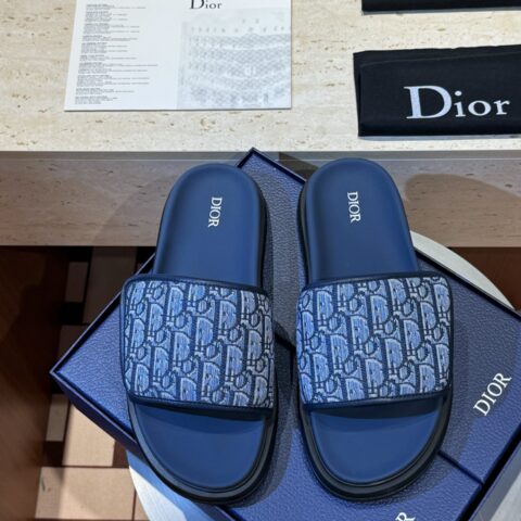 DIOR D家 Aqua男士拖鞋凉鞋