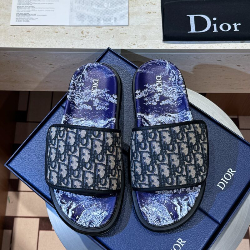 DIOR D家 Aqua男士拖鞋凉鞋