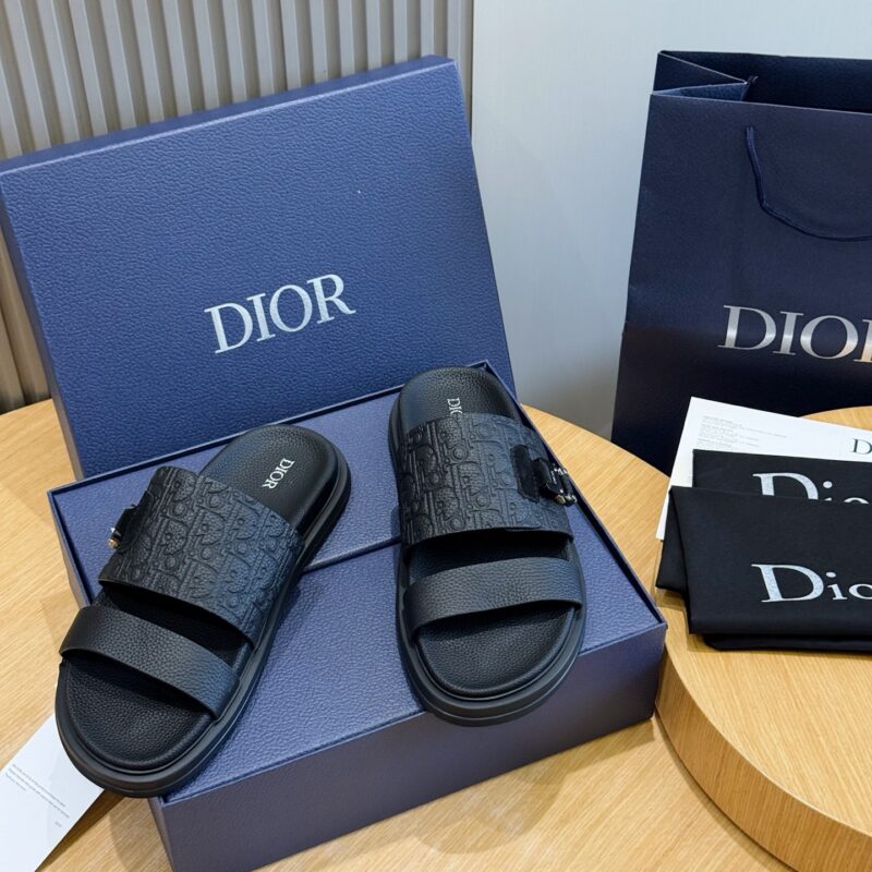 DIOR D家 Aqua男士拖鞋凉鞋
