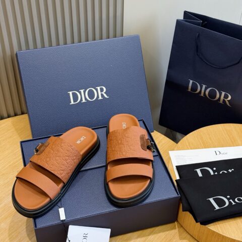 DIOR D家 Aqua男士拖鞋凉鞋
