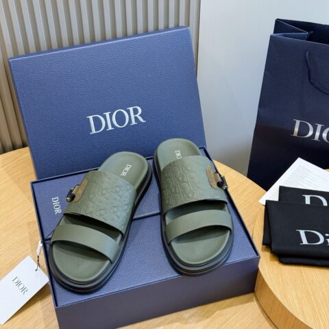 DIOR D家 Aqua男士拖鞋凉鞋