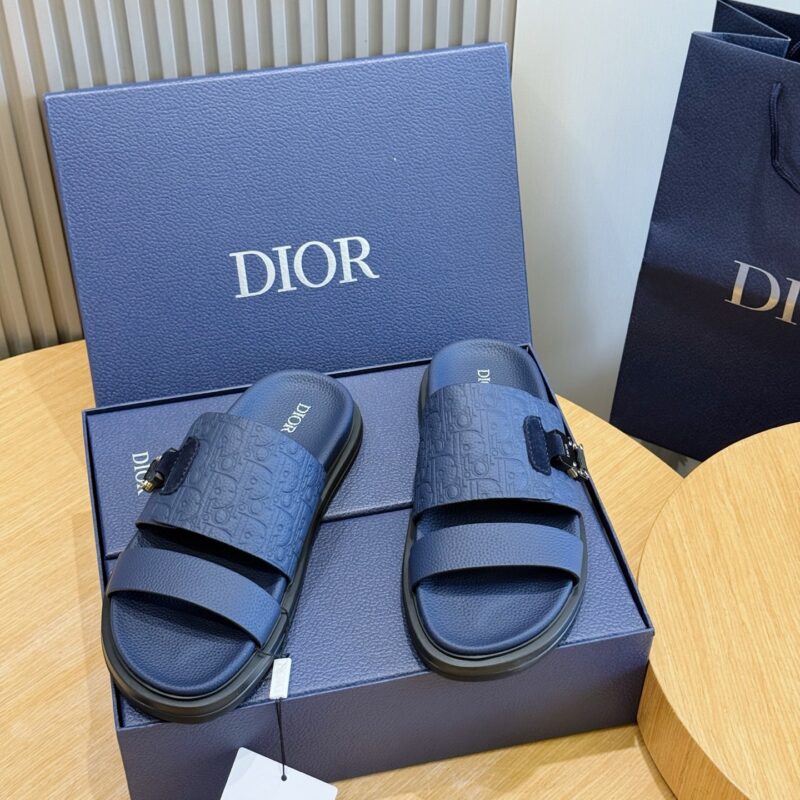 DIOR D家 Aqua男士拖鞋凉鞋