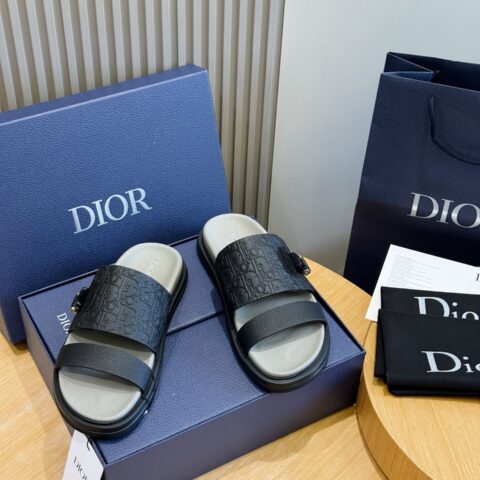 DIOR D家 Aqua男士拖鞋凉鞋
