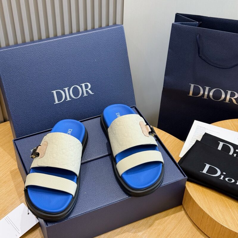DIOR D家 Aqua男士拖鞋凉鞋