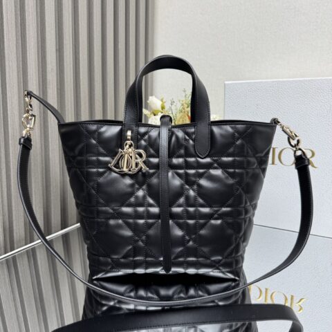 DIOR Toujours 竖版手袋 型号:M2836 黑色