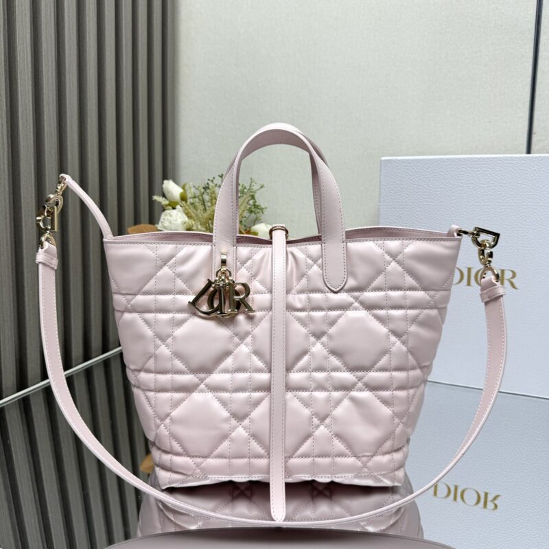 DIOR Toujours 竖版手袋 型号:M2836 粉色