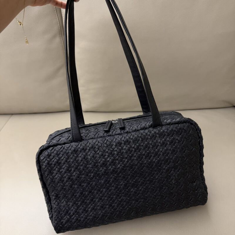DIOR Astra保龄球包 编织 型号：TR1105 黑色