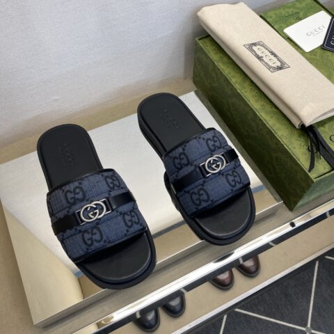 GUCCI 男士拖鞋