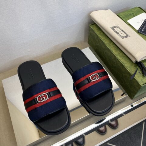 GUCCI 男士拖鞋