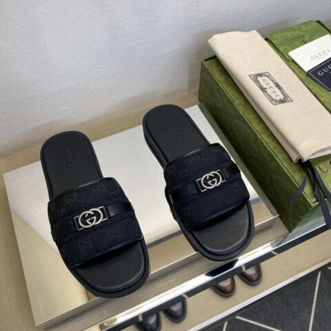 GUCCI 男士拖鞋