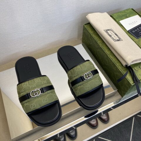 GUCCI 男士拖鞋