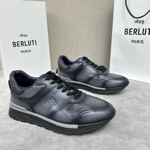 BERLUTI Fast Track皮革运动鞋