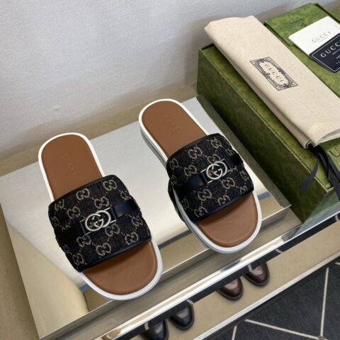 GUCCI 男士拖鞋