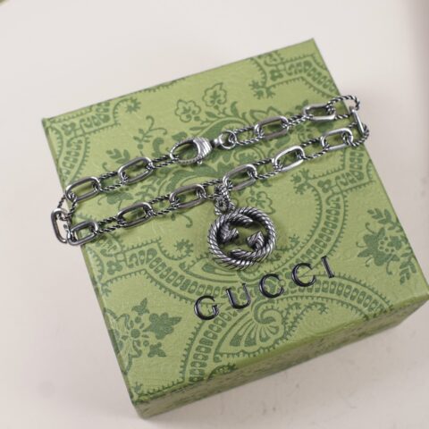 GUCCI 互扣式双g手链