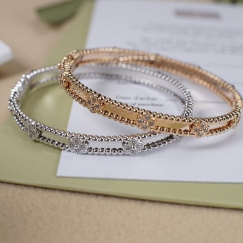 Van Cleef&Arpels 窄版万花筒手镯