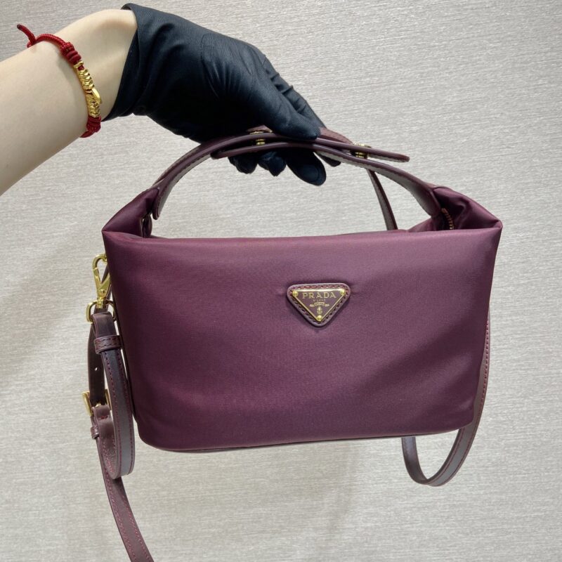 PRADA 新品饭盒包🎉1BC302金色五金