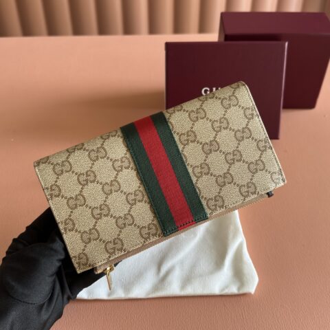 GUCCI Essence Classic 系列 型号:876047棕色/水晶