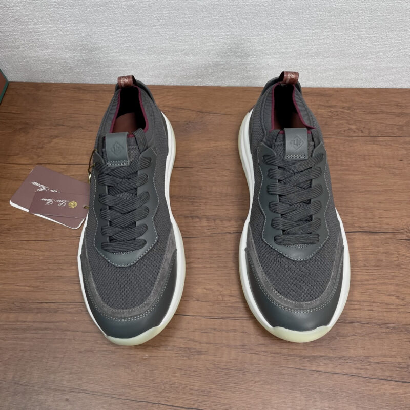 LoroPiana Walk Wish 男士运动鞋 货号:FAQ3862 深灰