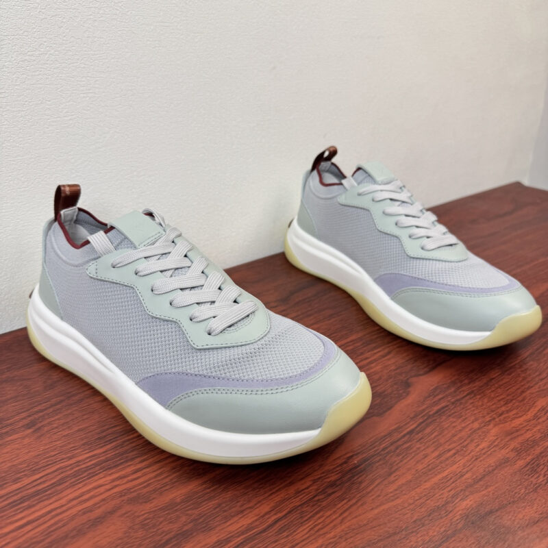 LoroPiana Walk Wish 男士运动鞋 货号:FAO3862 白灰