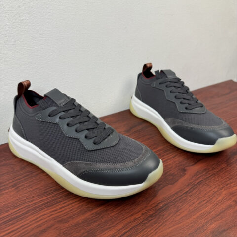 LoroPiana Walk Wish 男士运动鞋 货号:FAO3862 灰色