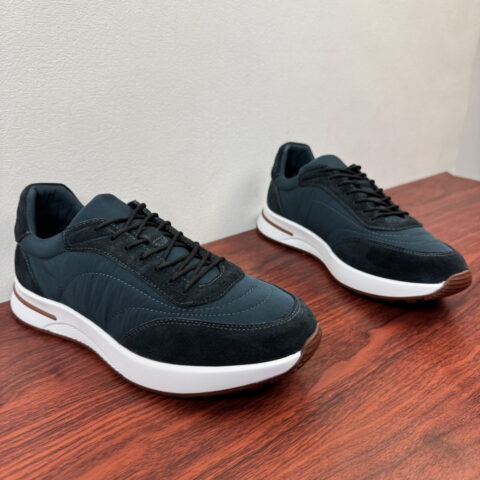 LoroPiana Week End Walk男士休闲鞋 货号：FAL1719 深绿