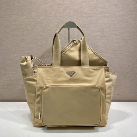 PRADA 🎉经典妈咪包🎉1BG102奶茶🎉