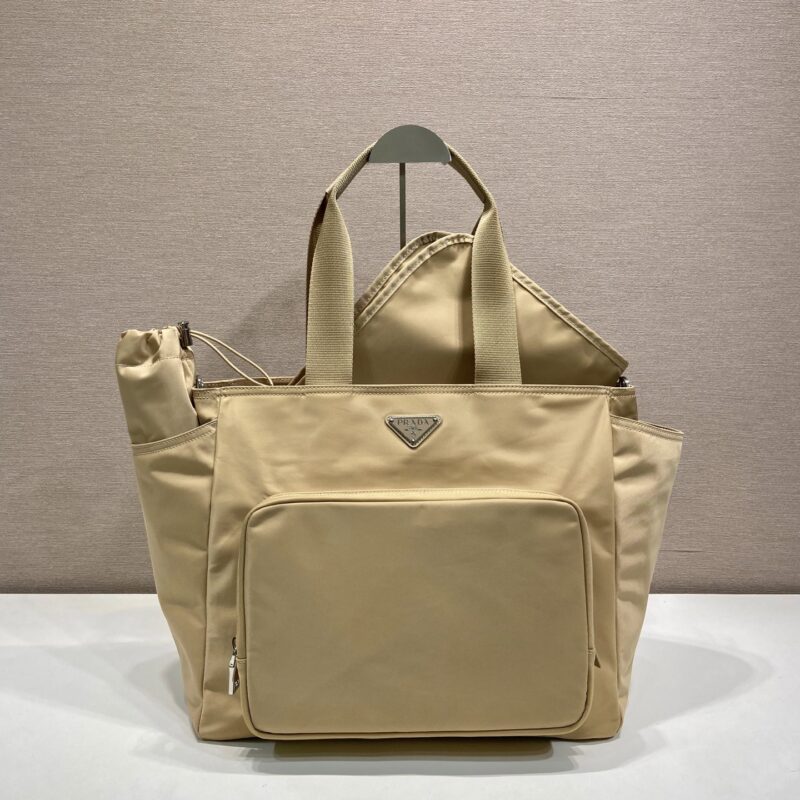 PRADA 🎉经典妈咪包🎉1BG102奶茶🎉