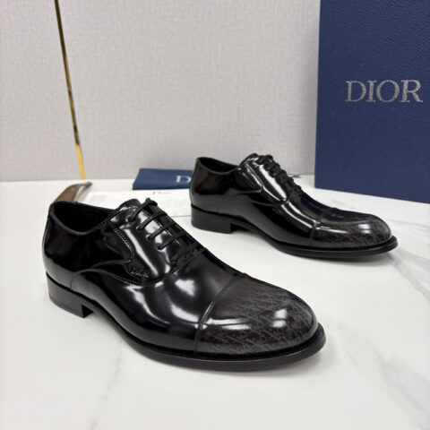 DIOR 最新款男士正装鞋皮鞋