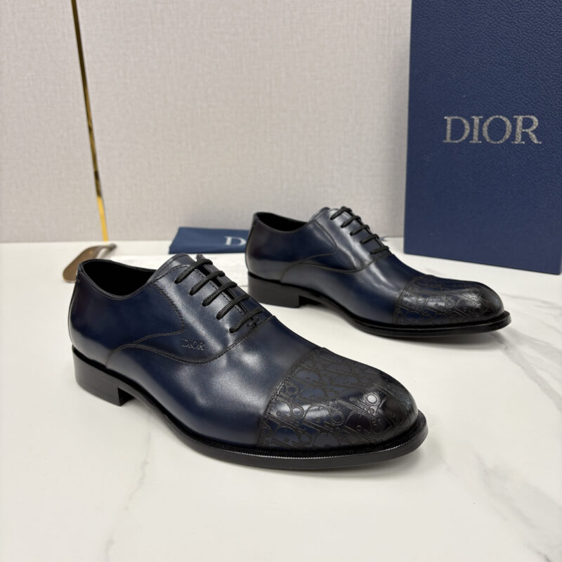 DIOR 最新款男士正装鞋皮鞋