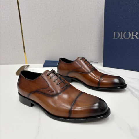 DIOR 最新款男士正装鞋皮鞋