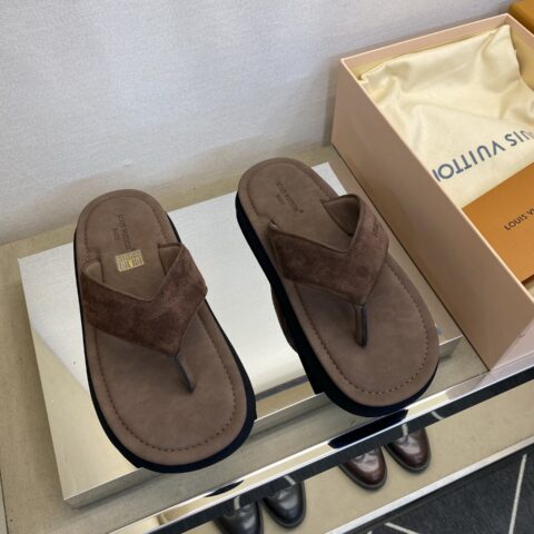 LV 男士拖鞋