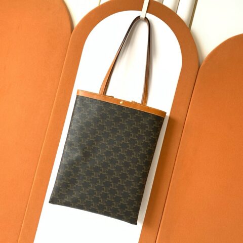 CELINE FLAT SHOPPER 标志印花手袋👜款号:123832