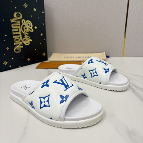 LV 直拖老花凉拖