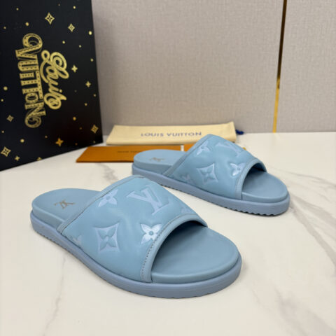 LV 直拖老花凉拖