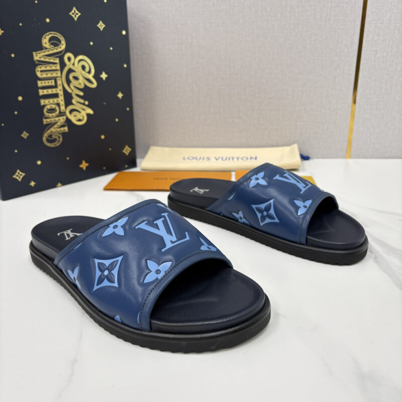 LV 直拖老花凉拖