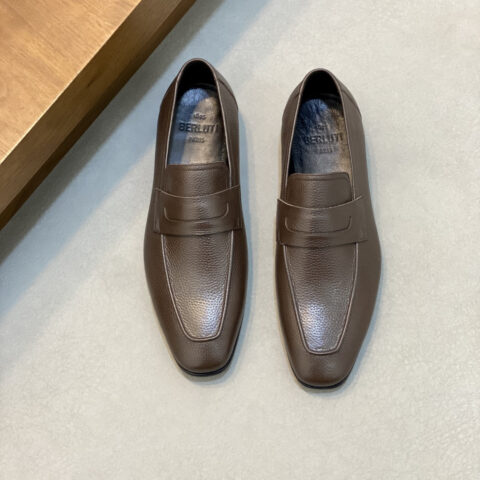 BERLUTI 高端真皮大底正装皮鞋