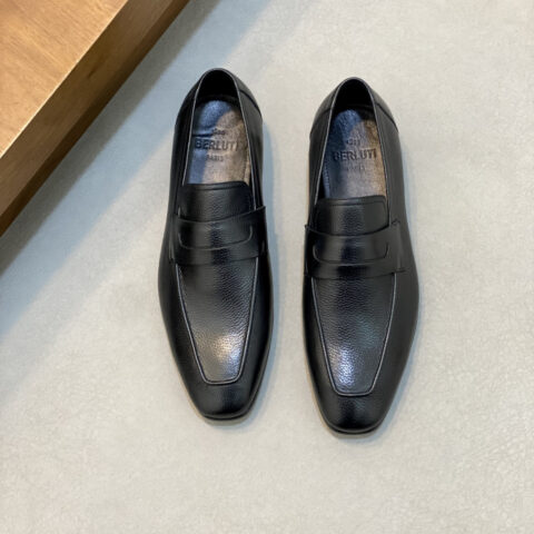 BERLUTI 高端真皮大底正装皮鞋