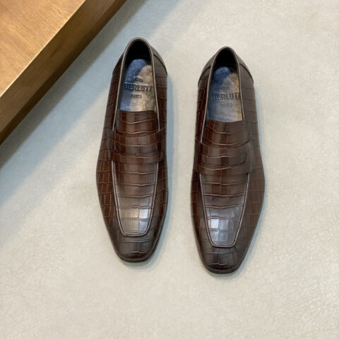 BERLUTI 高端真皮大底正装皮鞋