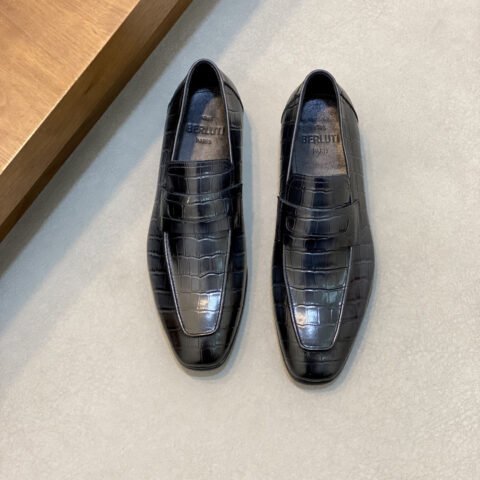 BERLUTI 高端真皮大底正装皮鞋