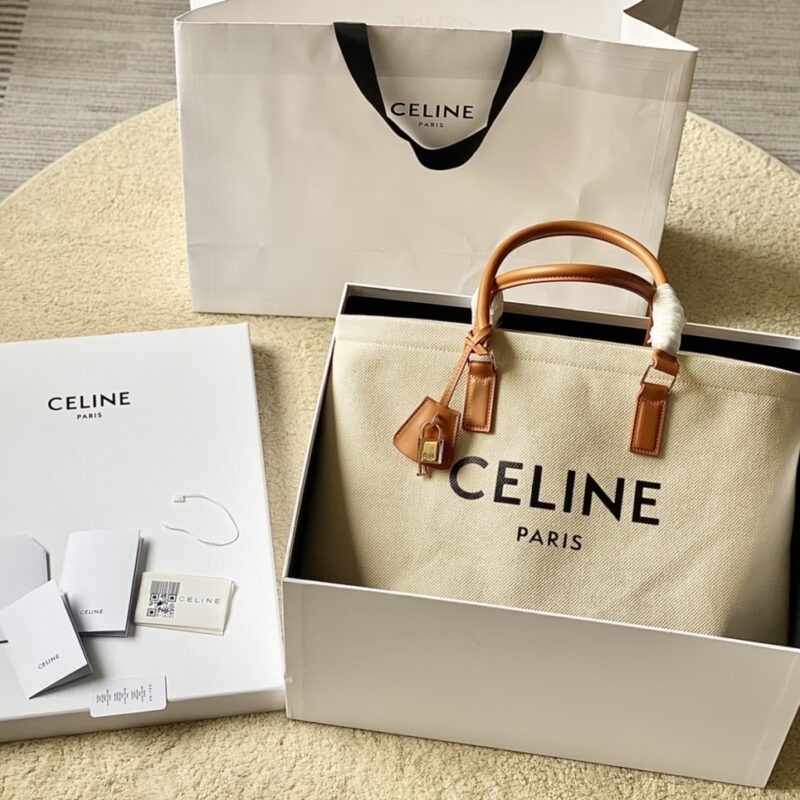 CELINE Tote白色沙滩购物包 款号:190062