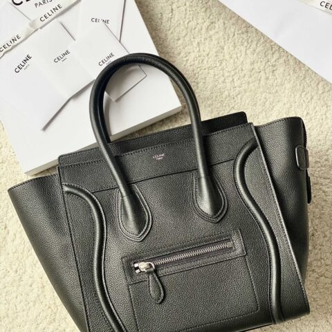 CELINE 原版牛皮笑脸包 款号：189793