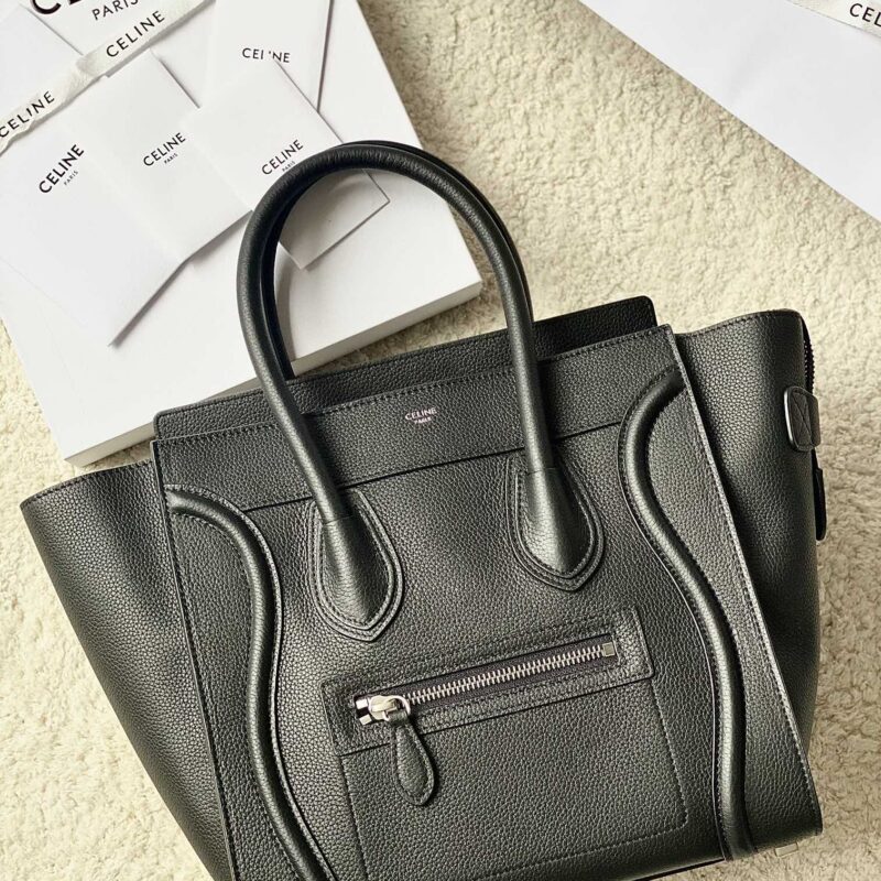 CELINE 原版牛皮笑脸包 款号：189793