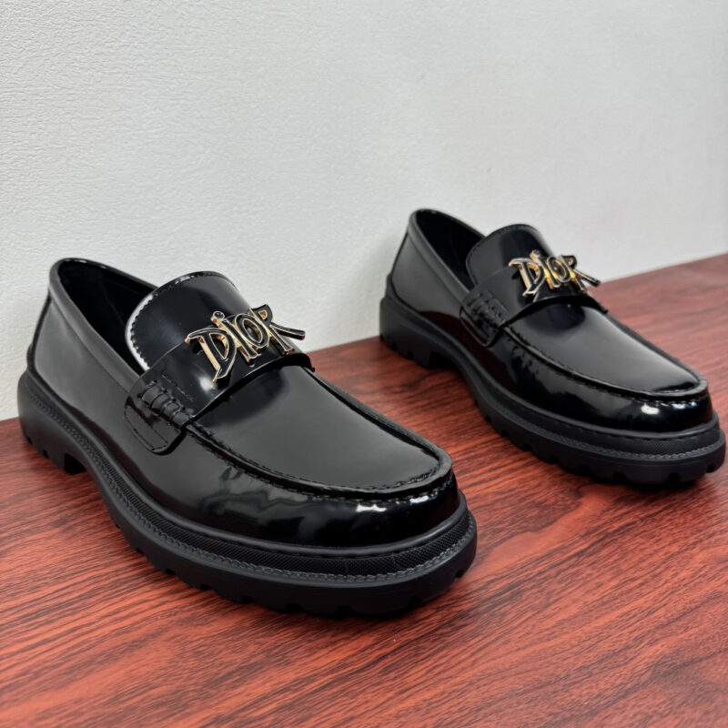 DIOR 男士轻质皮革乐福鞋