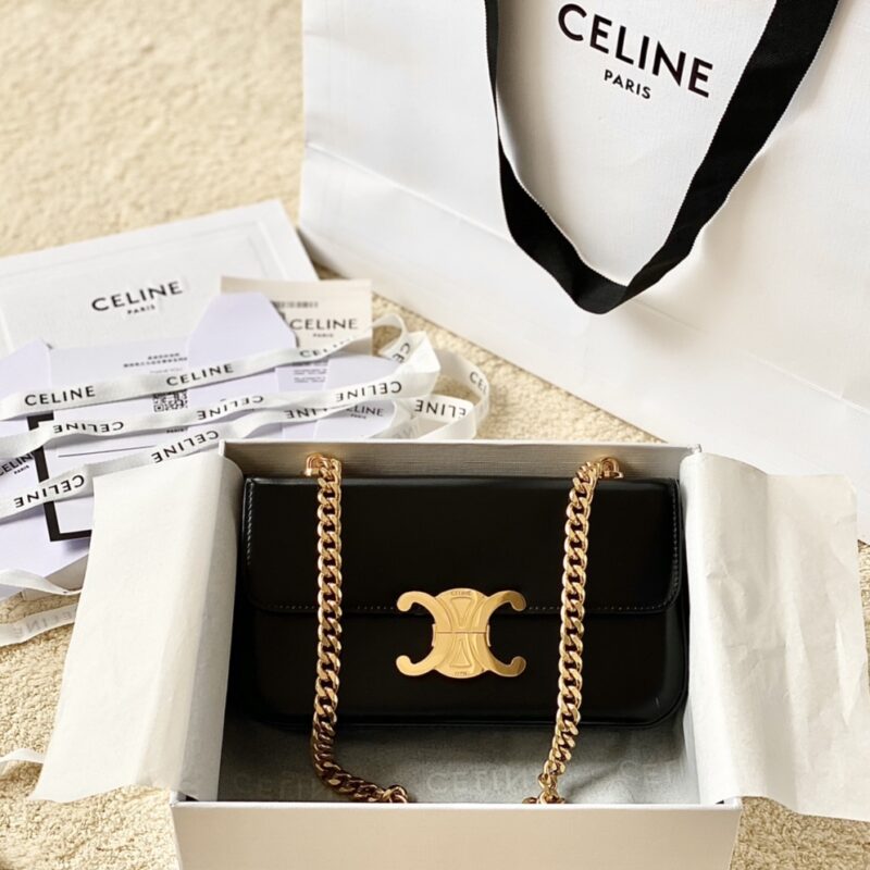 CELINE 最新经典款链条腋下包 款号:197992