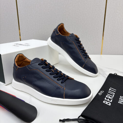 BERLUTI Stellar 鹿皮休闲运动鞋