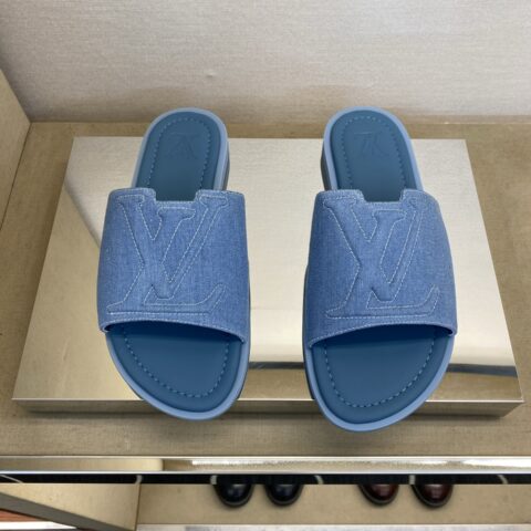 LV 男士拖鞋