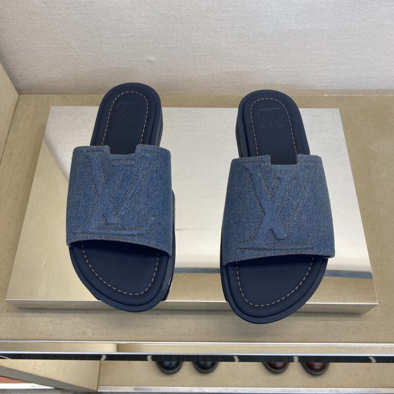 LV 男士拖鞋