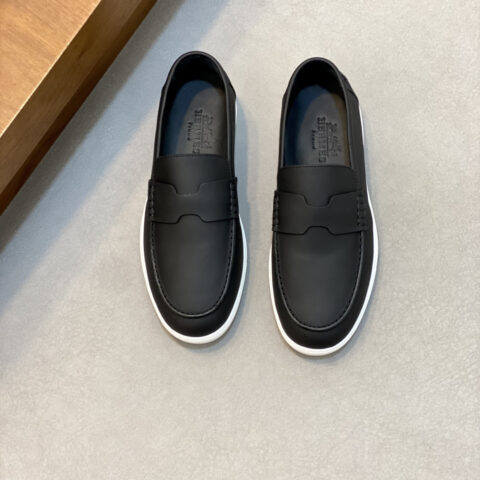 HERMES 男士休闲乐福鞋